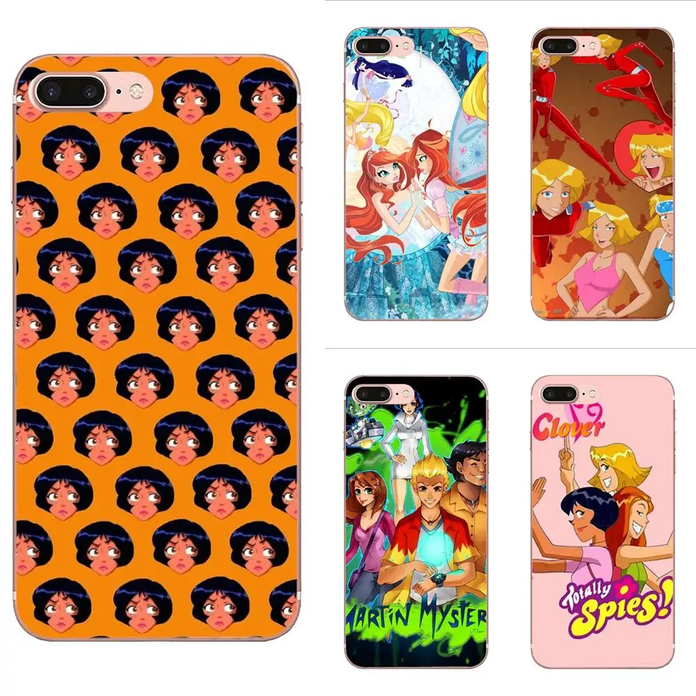 Cartoon Totally Spies Poster For Huawei Honor 5C 5X 6A 6X 7 7A 7X 8 8A 8S 8X 9 10 30 Lite Pro Y6 II Y7 Y9 Prime 2019 | Мобильные
