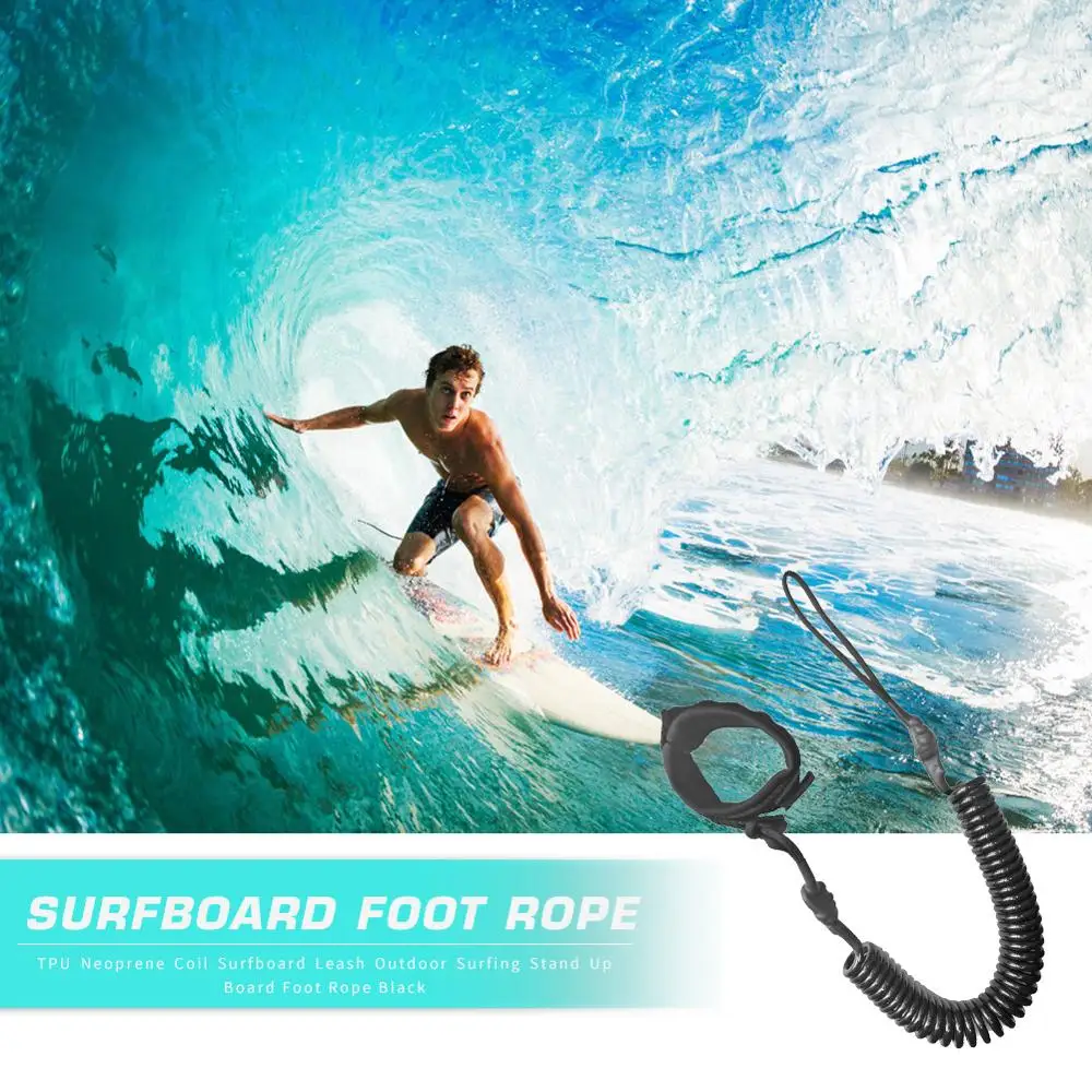Leash Surf Board Leashes Leash Leg Rope for Surf Leash Elastic Boats