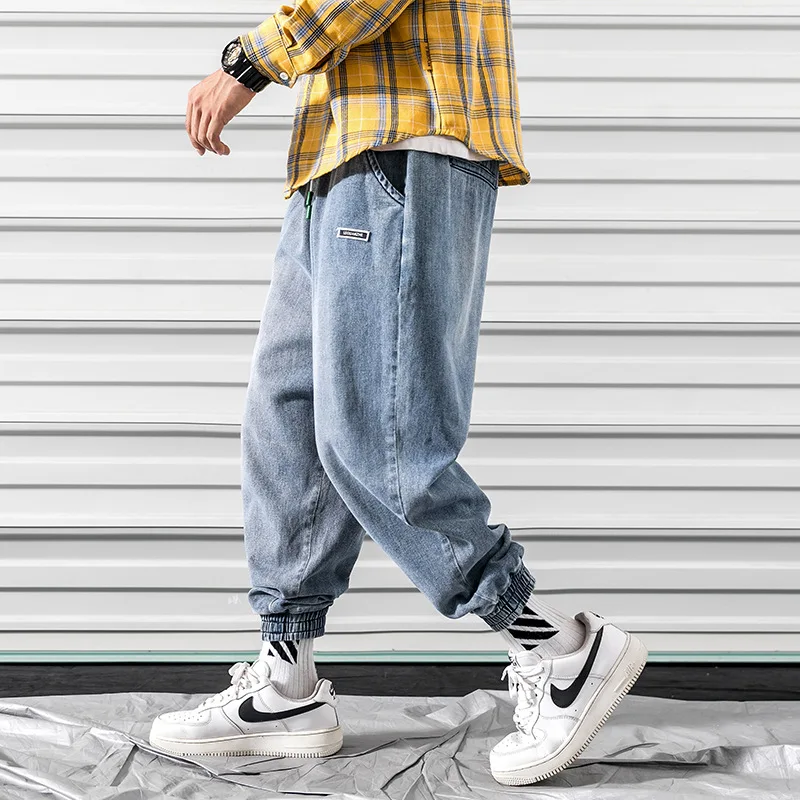 

2020 Spring Main Push Japanese-style Rolling Door Large Size Beam Leg Labeling Cowboy Trousers M-5x Gk62