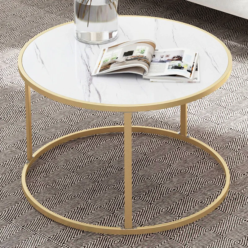 

Teapoy Table Minimalist Modern Creative Household Small Apartment Living Room Tea Table Light Luxury Tea Sets Sofa Side Table Co
