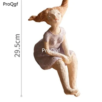 

Ngryise 1Pcs A Set sad angry in same day Statue xiaonvhai