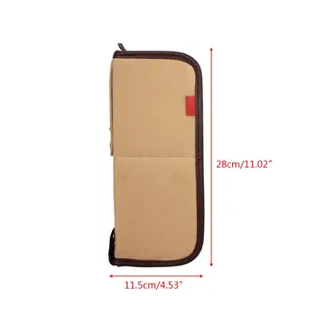 

14pcs Paint Brushes Acrylic Watercolor Brush With Pencil Case Storage Bag for School Artists Painting Drawing 203A