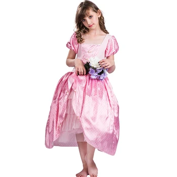 

Dress Costume Lovely Rose Pink Girls Material Item Type Source Characters Princess Nancy New Princess From TV Rapunzel Princess