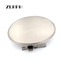 Zlrph fivela automática de liga para homens, novo cinto de placa de fivela, acessório de vestuário masculino, catraca
