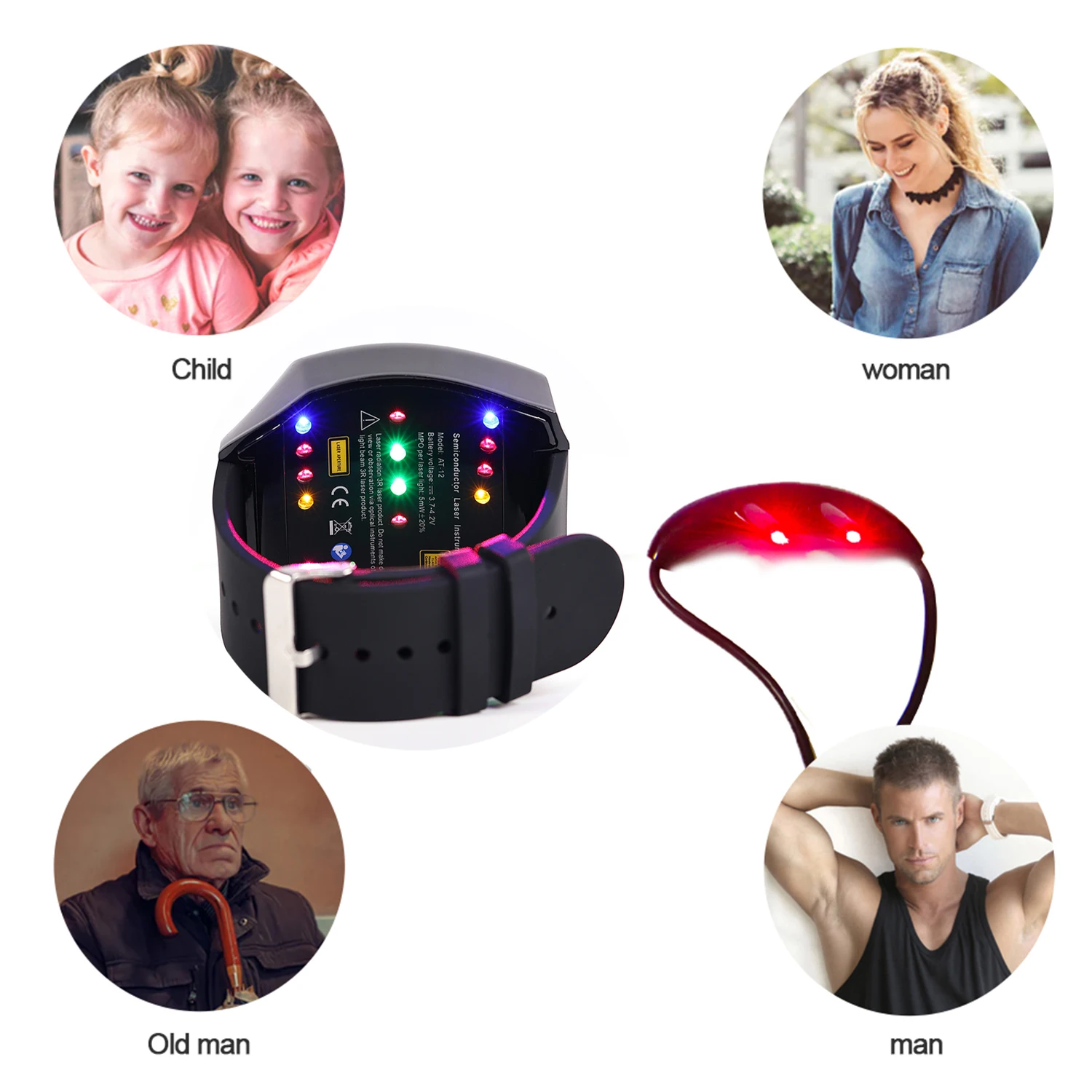 High-tech Laser Therapy Watch For Old People high blood sugar hypertension Laser Machine for Blood Vessel Blockage 4