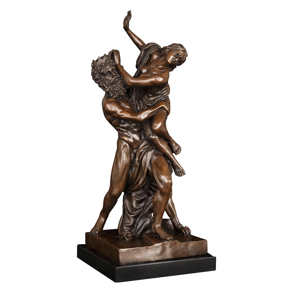 Статуя Proserpina бронзовая Реплика Bernini известная греческая скульптура статуэтка Pluto