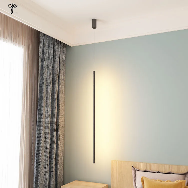 

Minimalist Bedroom Bedside Pendant Light Nordic Modern Bedside Cabinet Hanging Light LED Creative Atmosphere Lamps and Lanterns