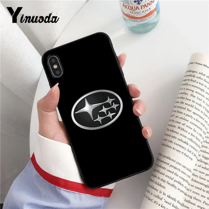 Yinuoda Subaru TPU Мягкий силиконовый чехол для телефона чехол для iphone 8 7 6 6S Plus 5 5S SE XR X XS MAX Coque Shell Fundas Capa