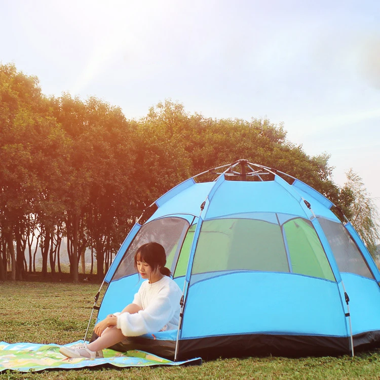 Outdoor Camping Keluarga UV Kerai 