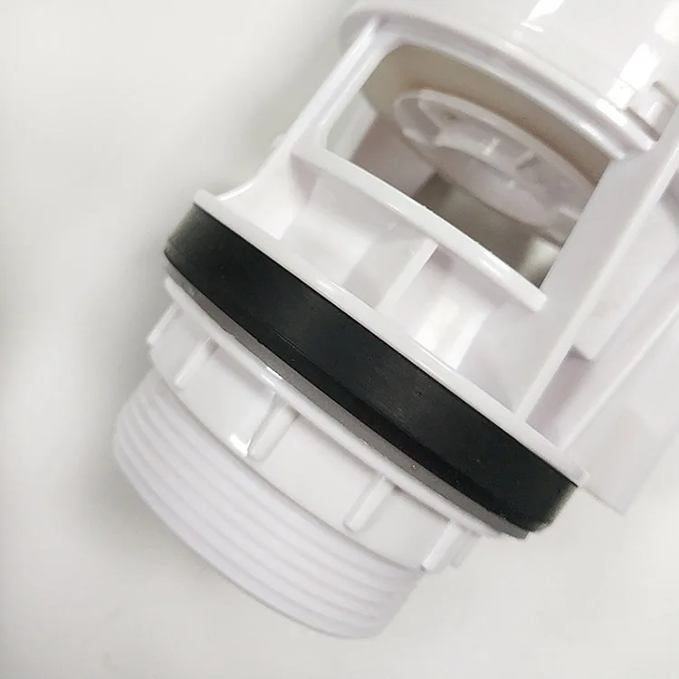 Однокнопочный раздельный провод боковой Однорядный дренажный клапан детали цистерна туалет Универсальный заподлицо клапан
