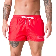 Новые мужские купальники, мужские весенне-Летние плавки, быстросохнущие пляжные плавки для серфинга, для бега, для плавания, короткие штаны, купальник, сексуальные плавки#10