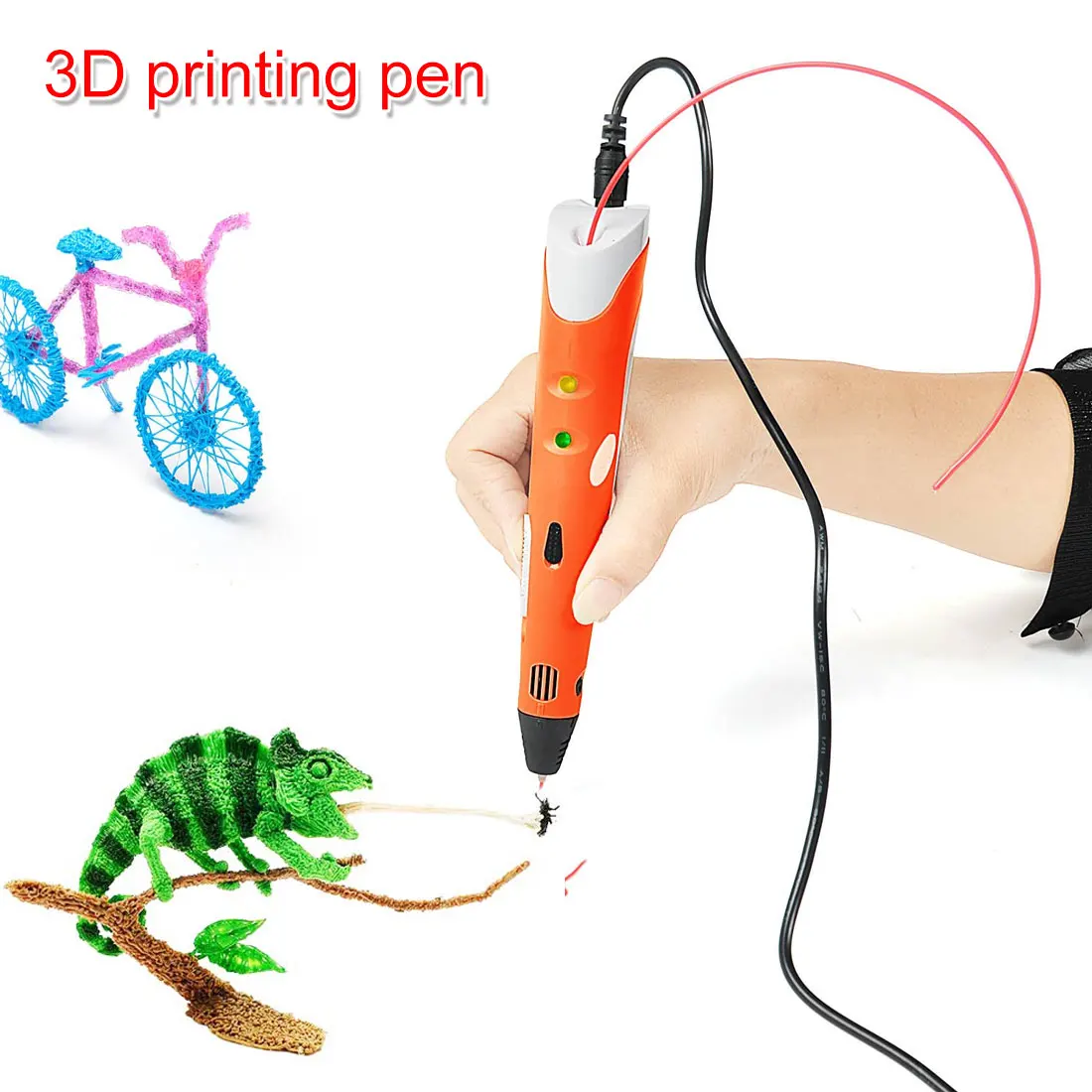 3D Ручка DIY трехмерная картина игрушка 3D печать Ручка детский дизайн рисунок креативная игрушка подарок