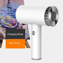 Portable sans fil USB Rechargeable sèche-cheveux intelligent sans fil 2-Mode sèche-cheveux souffleur(China)