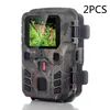 2PCS Hunting Camera Trail Cameras 20MP 1080P Night Vision Waterproof Photo Trap MiNi301 Wireless Wildlife Surveillance 1