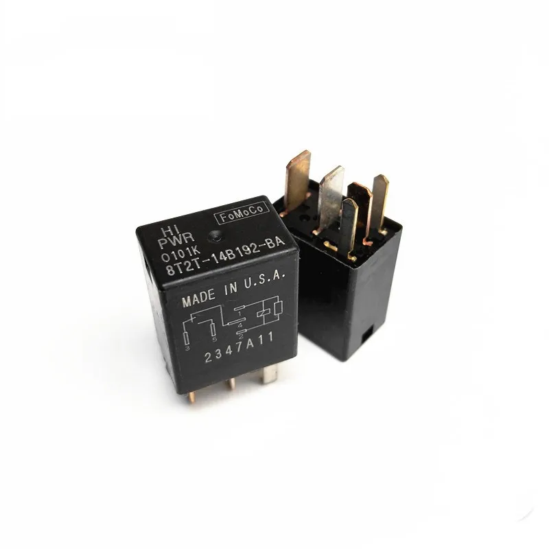 Original Novo Relé Automóvel 8t2t14b192-aa 8t2t-14b192-ab 8t2t-14b192-ba 8t2t 14b192 aa 4pin 5pin Peças Lote 100
