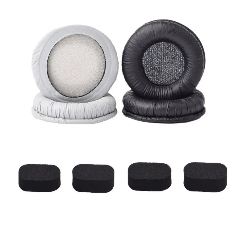 Replacemet Soft Memory Foam Earpads Leather Ear Cover Cup Headband Elastic Band for Koss PP SP Ksc35 Ksc75 PortaPro Headphones H |