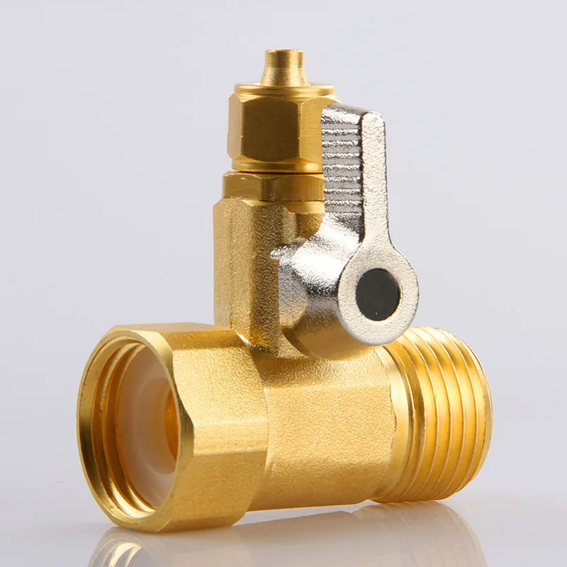 

Mayitr Feed Water Adapter 1/2" To 1/4" Faucet Water Filter Ball Valve Reverse Osmosis System Valve Tap For Home Hardware