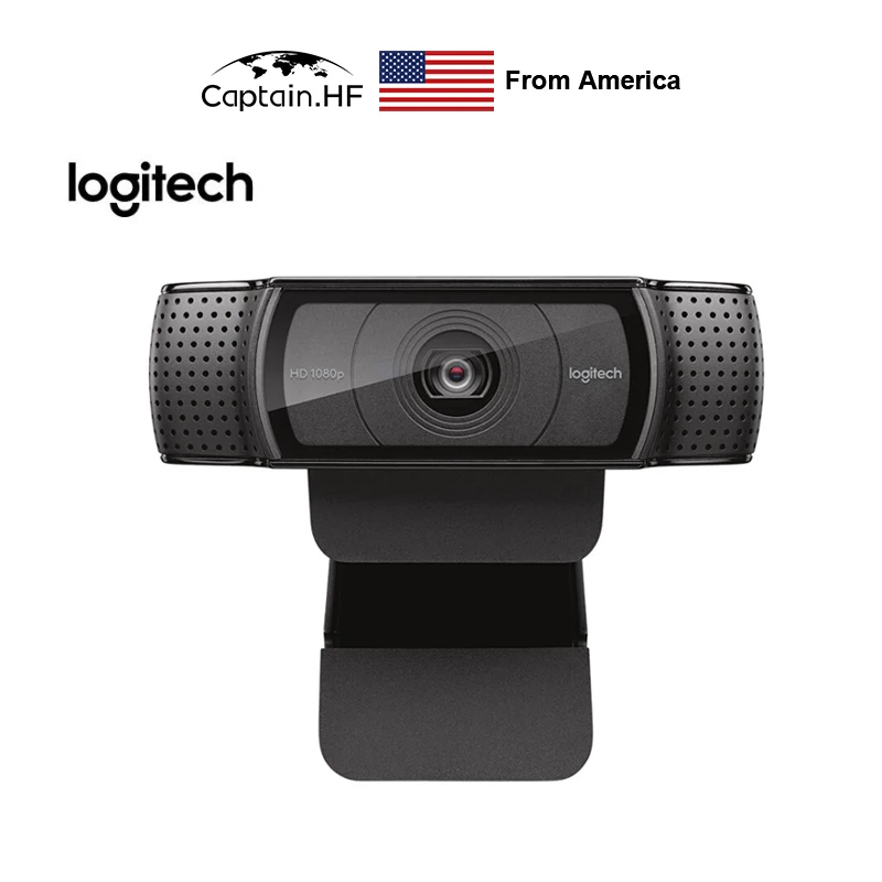 

US Captain Full HD 1080p Video Calling with Stereo Audio Conference Webcam for Skype and Zoom Calls