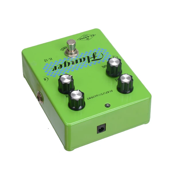Biyang FL-12 классический универсальный Flanger эффект электрогитары педаль True Bypass с Золотая педаль разъем