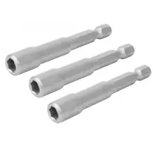 5 шт. Шестигранная розетка сильно Магнитный Пневматический адаптер головка для дрели адаптер 65 мм ручные инструменты