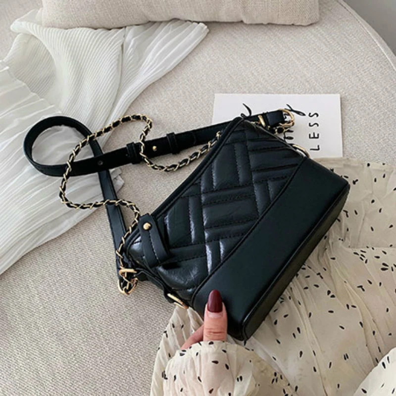 

High Quality Fashion Lady Handbag 2020 Designer Brand Luxury Large Capacity of Chain Leather Female Shoulder Crossbody Women Bag