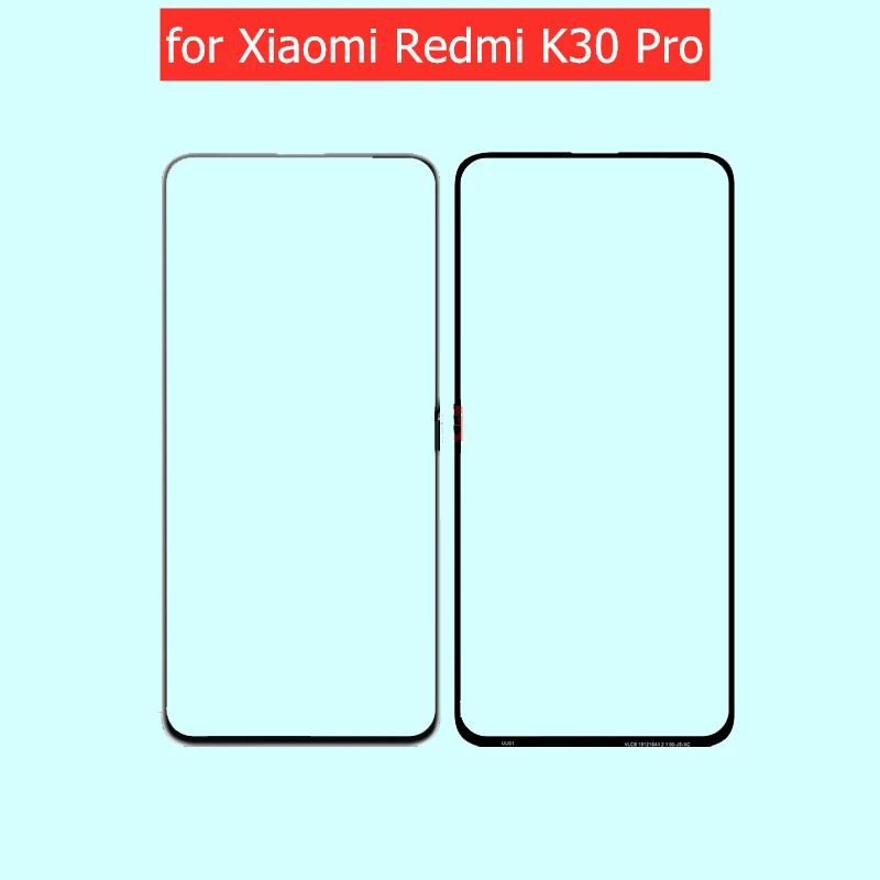Сенсорный экран для Xiaomi Redmi K30 Pro передняя стеклянная панель переднее внешнее
