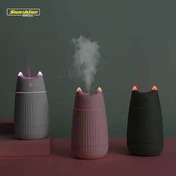 

Creative U18 Cat Humidifier Colorful Light Desktop Negative Ion Water Air Purification Humidifier Spray Moisturizing