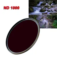 52mm 58mm 62mm 67mm 77mm 82mm ND 1000 Neutral Density ND 1000 Lens Filter ND1000 Ultra Thin for Canon Nikon Sony Camera 1