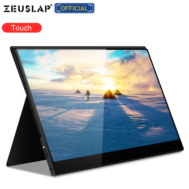 Портативный сенсорный экран 13 3 дюйма USB C TYPE HDMI 1080P HDR PD зарядка игровой монитор