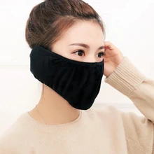 Теплая маска для лица для занятий спортом на открытом воздухе, велоспорта, езды, путешествий, бега, Пылезащитная Муфельная маска для лица с защитой от загрязнения, многоразовое покрытие для лица