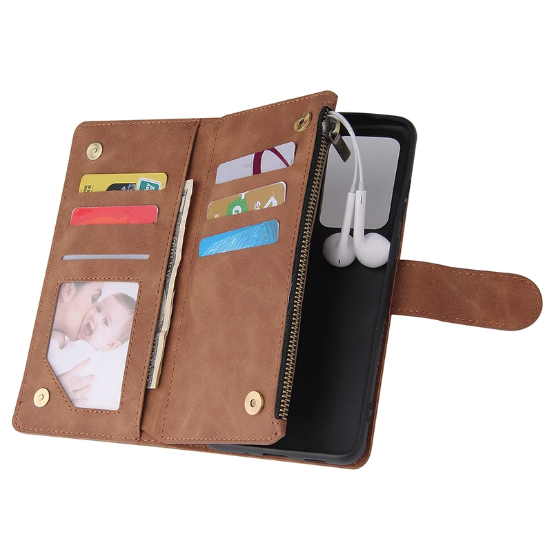 Zipper Leather Case For Samsung S20 Ultra Note 10 Plus 8 9 S10 S9 S8 Plus A70 A50 A40 A30 20 Flip Wallet Purse Cover Phone Cases Zipper Leather Case For Samsung S20 Ultra Note 10 Plus 8 9 S10 S9 S8 Plus A70 A50 A40 A30 20 Flip Wallet Purse Cover Phone Cases