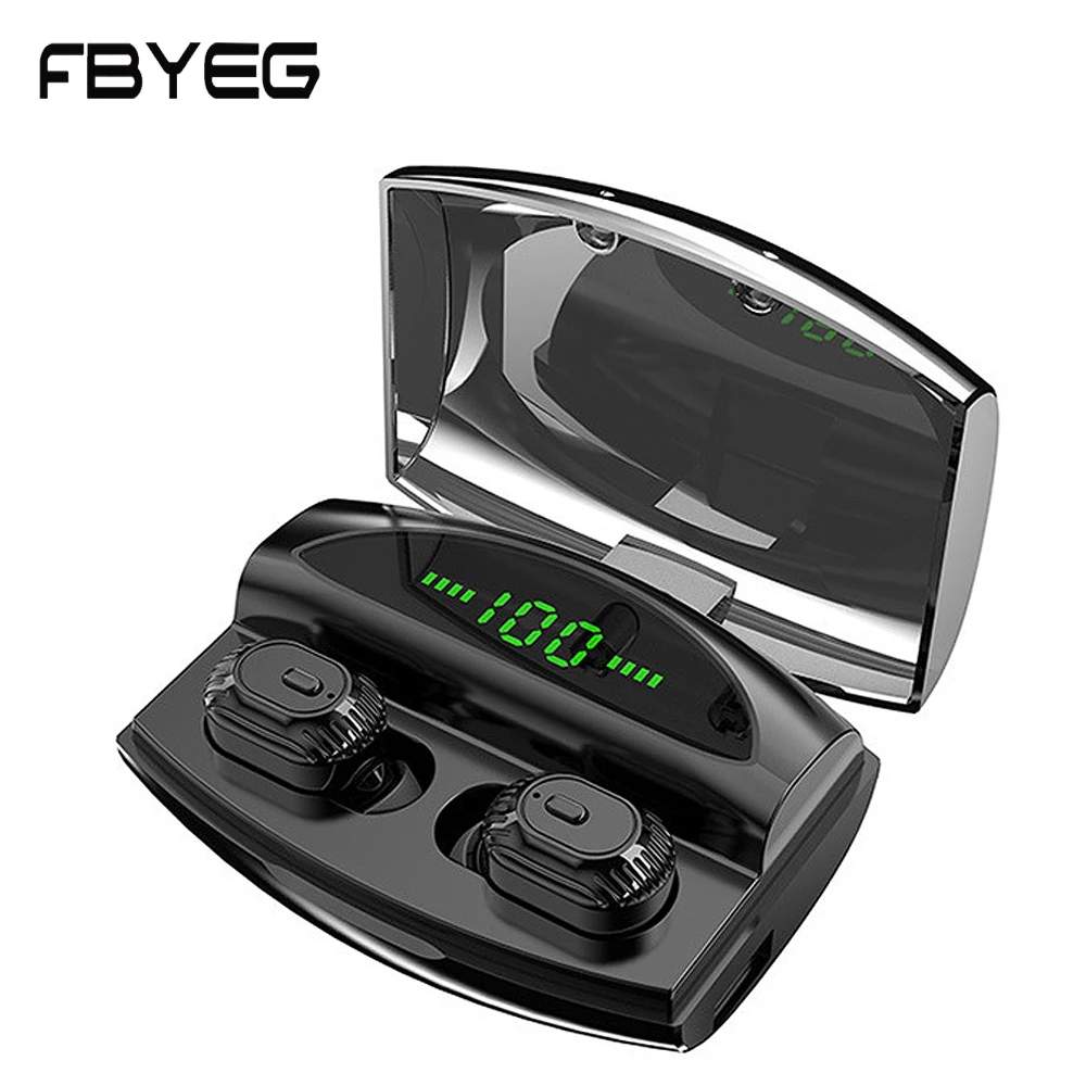 

TWS Bluetooth Earphones Waterproof Wireless Headphones Stereo HD Call Bluetooth V5.0 With microphoneNoise Cancelling headset