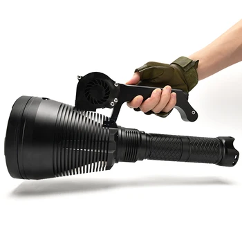 

Astrolux MF05 SBT90.2 7500LM 2,500,000CD Powerful 18650 Flashlight with Cooling Fan 3162m LED Searching