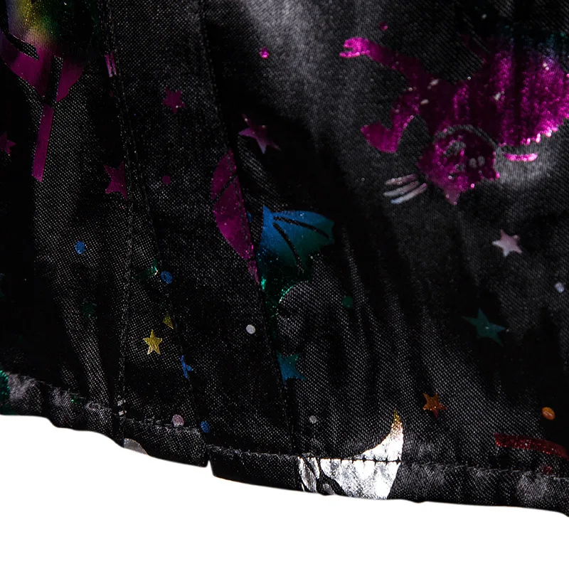 Мужская забавная Тыква Печать Хэллоуин рубашка Camisa Masculina осень новая черная рубашка с длинными рукавами мужские вечерние Косплей рубашка мужская