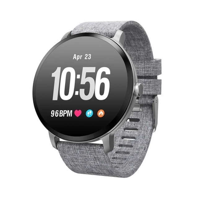 Модные часы Smart Watch Для мужчин KW18 Поддержка сим-карты TF карты вызовов через Bluetooth монитор сердечного ритма шагомер спорт режимы Smartwatch для IOS и Android - Цвет: Grey