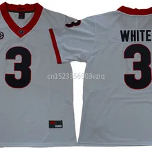 Новое поступление, высокое качество, NCAA, белая#3, Спортивная футболка для колледжа, трикотажные изделия, S-XXXL