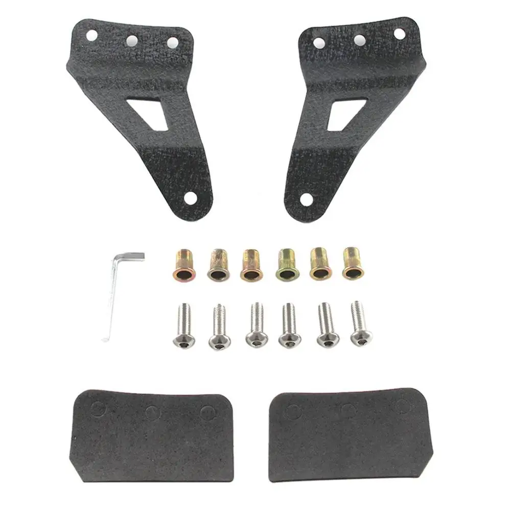 

For GMC Sierra/Chevy Silverado 1999-2006 50inch Curved LED Light Bar Bracket Mounts Holder Accessories