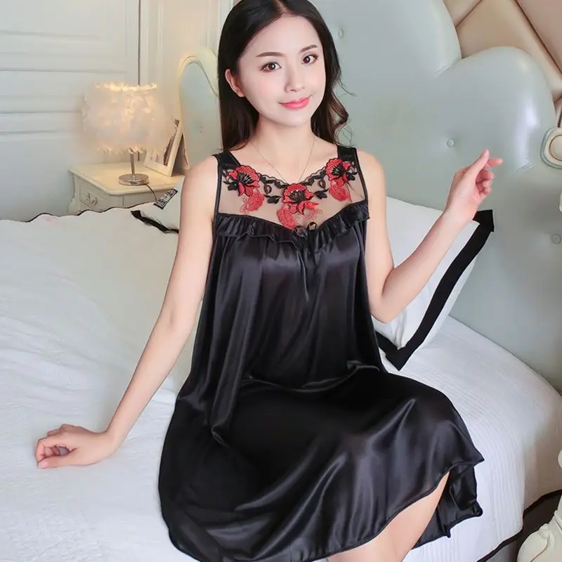 plus size satin nightgowns