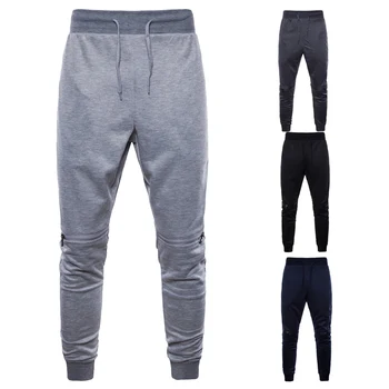

SWAGWHAT Casual Long Sweatpants Men Solid Fashion High Street Trousers Pants Male Zipper Joggers Oversize Brand Fitness Pants