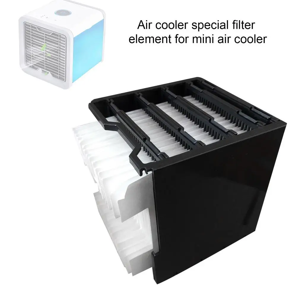 filtro de aire para mini ventilador de refrigeración de aire y dispositivos de aire acondicionado Mini Mobil Filtro de repuesto para Arctic Air Personal Space Cooler 