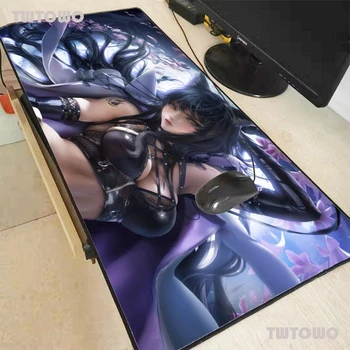 

Good Quantity Mouse Pads Anti-slip Rubber Base Office Desk Mat Gaming Gamer Keyboard Mice Pad Ahri Hot LOL