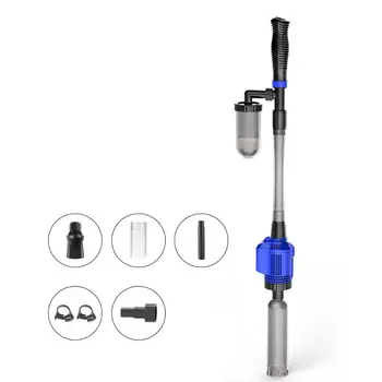 

1Set Aquarium Fish Tank Cleaner Electric Automatic Water Changer Filter Pump Kit U90A