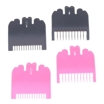 

2PC Hot Professional Cutting Guide Comb Hairdressing Tool 1.5mm 3mm Set Colorful Limit Comb Set for Electric Hair Trimmer Shaver