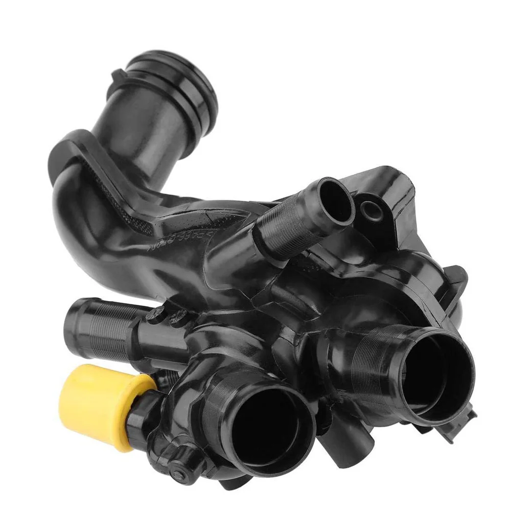 New Thermostat + Housing Assembly For MINI R56 R55 Peugeot 207 208 308 508 2008 3008 1.4 1.6 16VTi 9808646980 V764558080 engine coolant thermostat thermostat housing cover