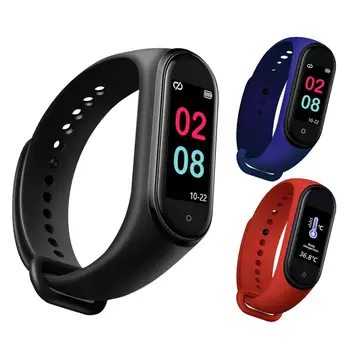 

Smart Bracelet Watch Body Temperature Measurement Sleep Monitor Fitness Tracker Bracelet Smart Watch Smart Band Watch Men Women