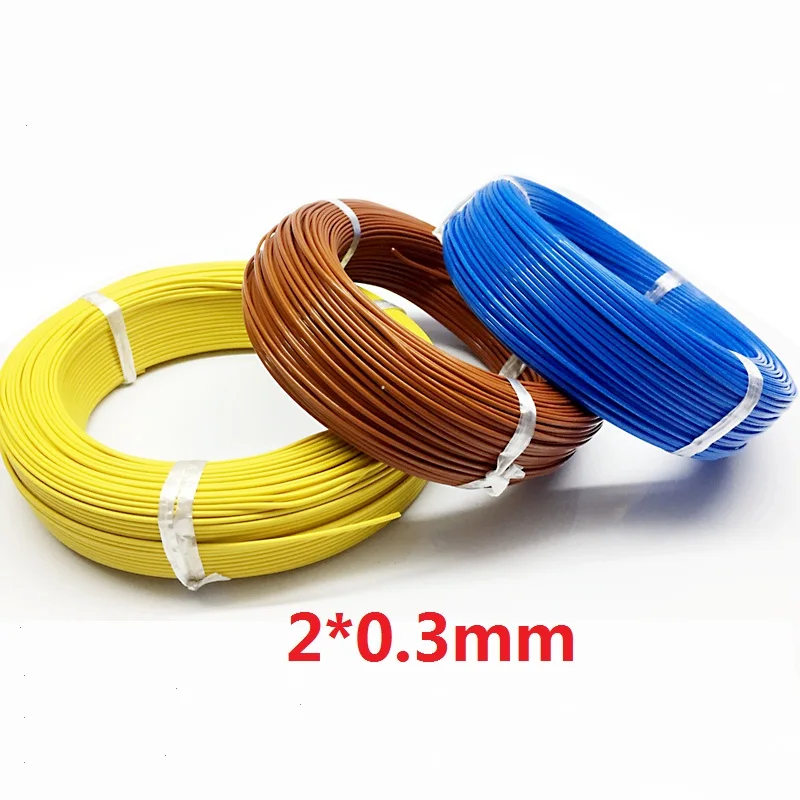 Fio de termopar ptfe tipo j 2*100mm 0.3m k t j