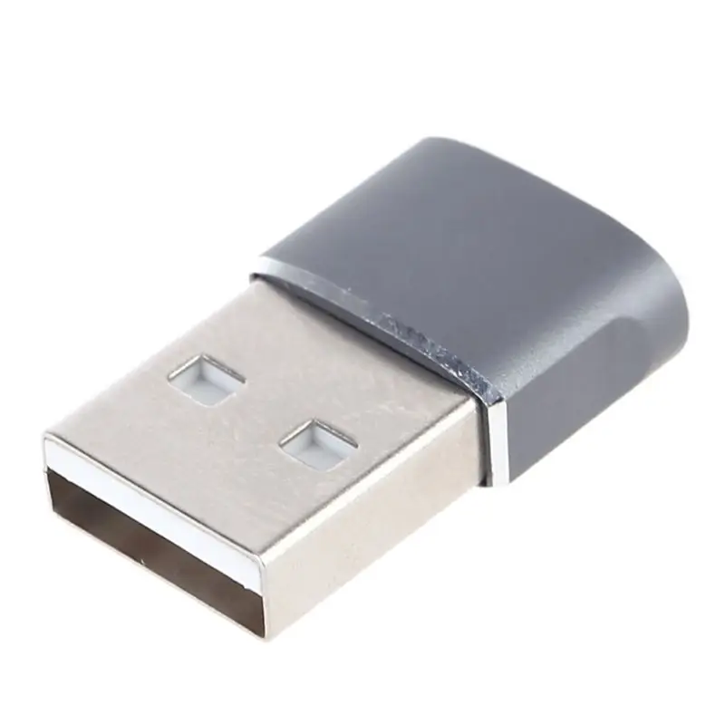 Металлический USB C Женский к Мужской адаптер Тип Кабель зарядного устройства