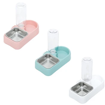 

Automatic Pet Food Feeder Drinking Water Fountains for Cats Dogs Pet Water Drinker Cats Dogs Feeding Bowls