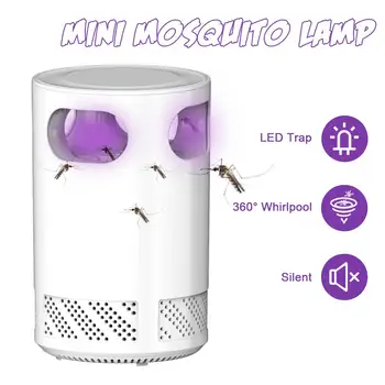 

Electronic Mosquito Killer Lamps LED USB Fly Insect Killer Bug Zapper Catcher Mute Anti Mosquito Trap Mosquito Repellent Lamp