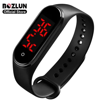 

Bozlun V8 Fashion Smart Digital Sports Bracelet Waterproof Wristband Body Temperature Measurement Watches For Men Women Kids